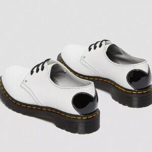 Dr. Martens Women's 1461 Smooth & Patent Leather Hearts Oxford Shoes Size 8 US